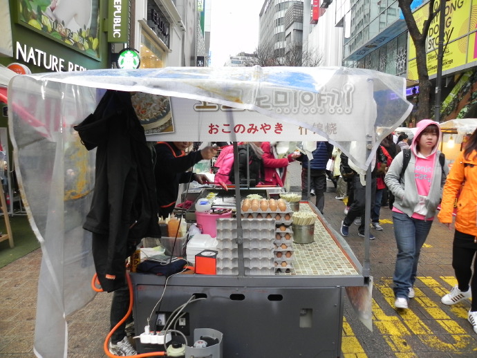 首尔4日：明洞剪影