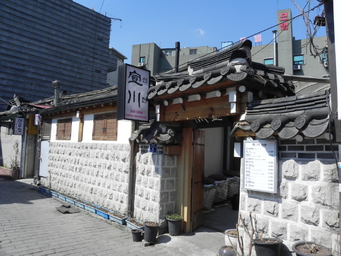 首尔4日：仁寺洞街景