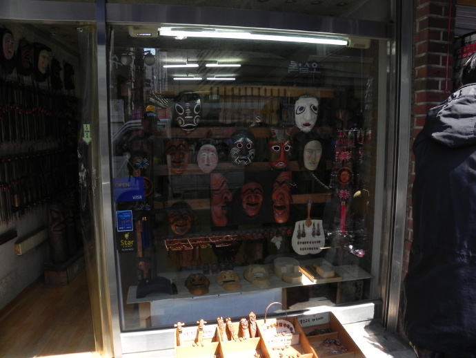 首尔4日：仁寺洞街景