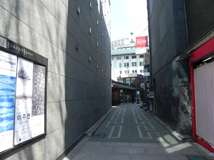 首尔4日：仁寺洞街景