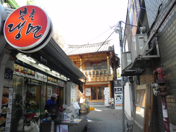 首尔4日：仁寺洞街景
