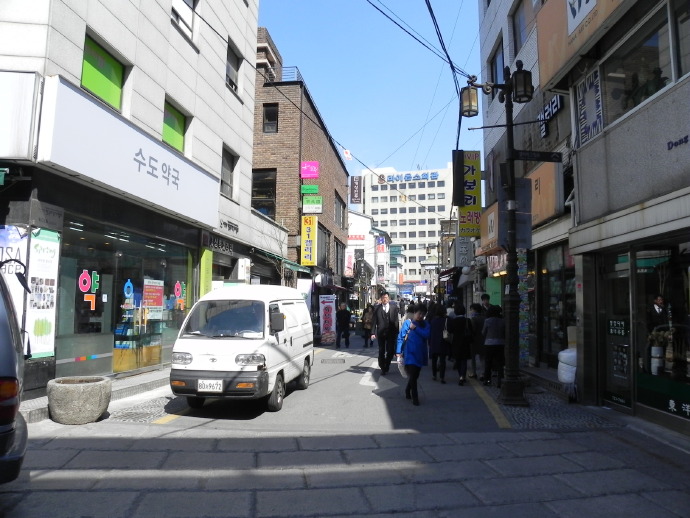 首尔4日：仁寺洞街景
