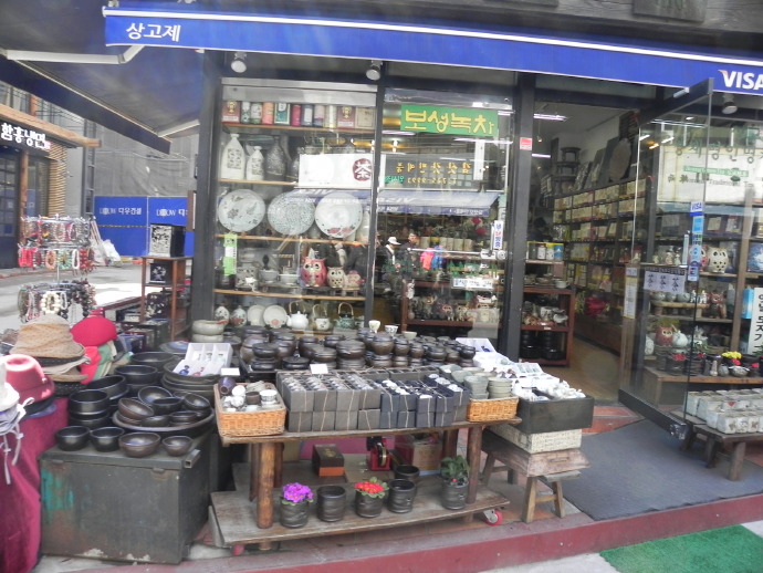 首尔4日：仁寺洞街景