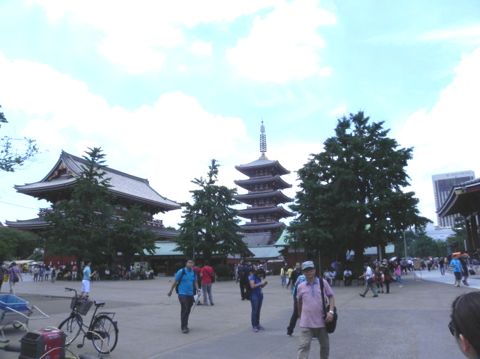 日本游追记：东京的&ldquo;皇居&rdquo;和浅草寺