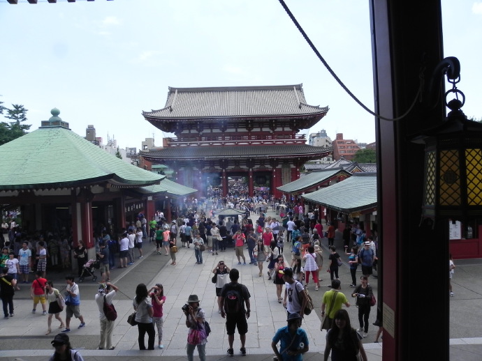 日本游追记：东京的&ldquo;皇居&rdquo;和浅草寺