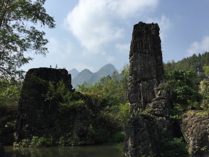 黄果树：陡坡塘瀑布和天星桥