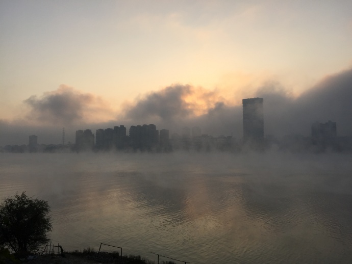桐庐：七里泷晨景