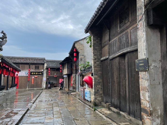 水东古镇&mdash;&mdash;画一点古味也不错