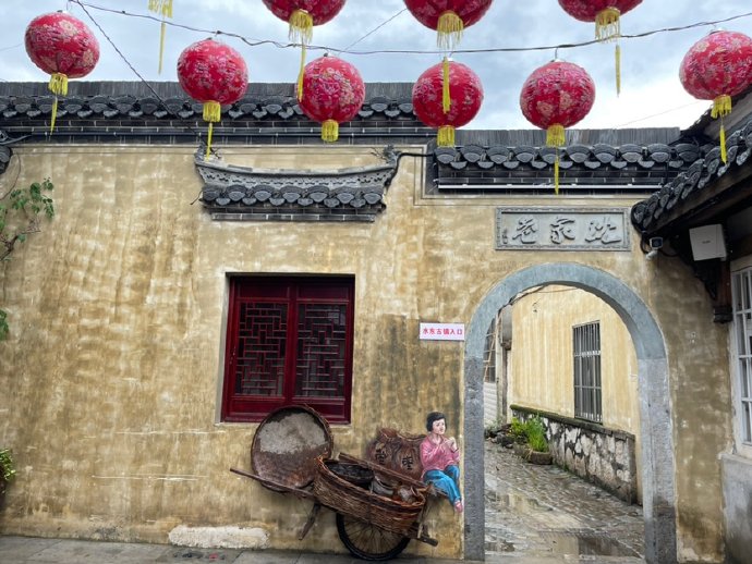 水东古镇&mdash;&mdash;画一点古味也不错