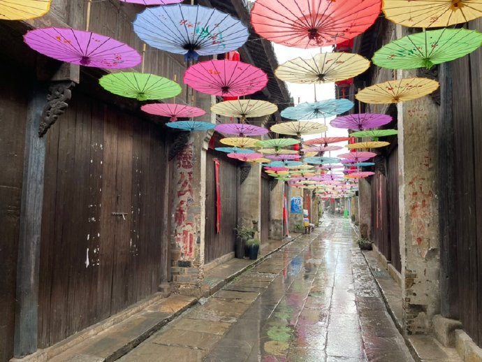 水东古镇&mdash;&mdash;画一点古味也不错