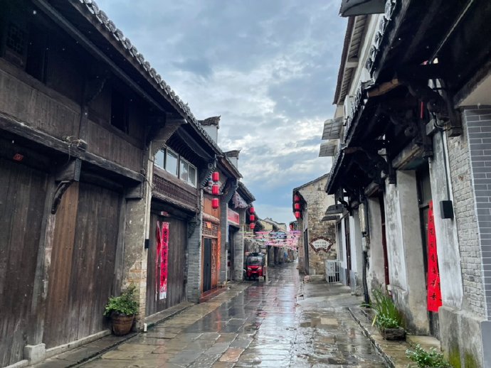 水东古镇&mdash;&mdash;画一点古味也不错