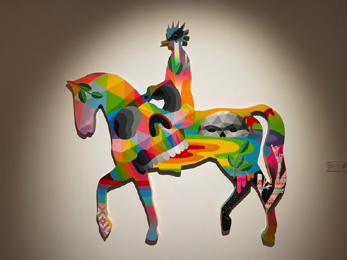 外滩看画展