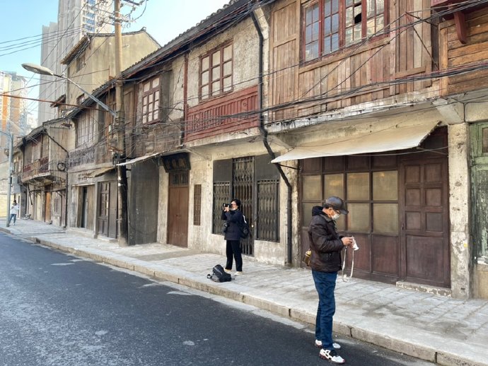 斜阳西风老街