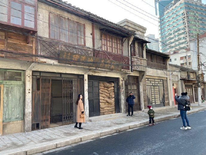 斜阳西风老街