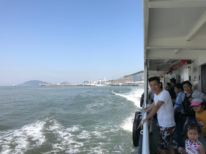 上海热甚！海上避暑！
