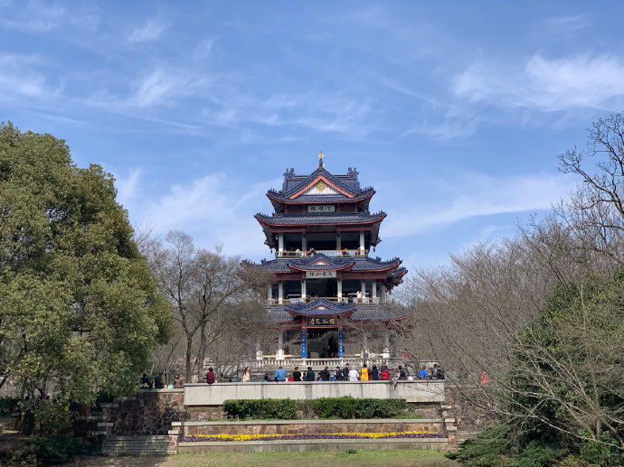 太湖鼋头渚探&ldquo;早樱&rdquo;